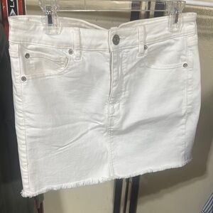 American Eagle Outfitters White Mini Skirt